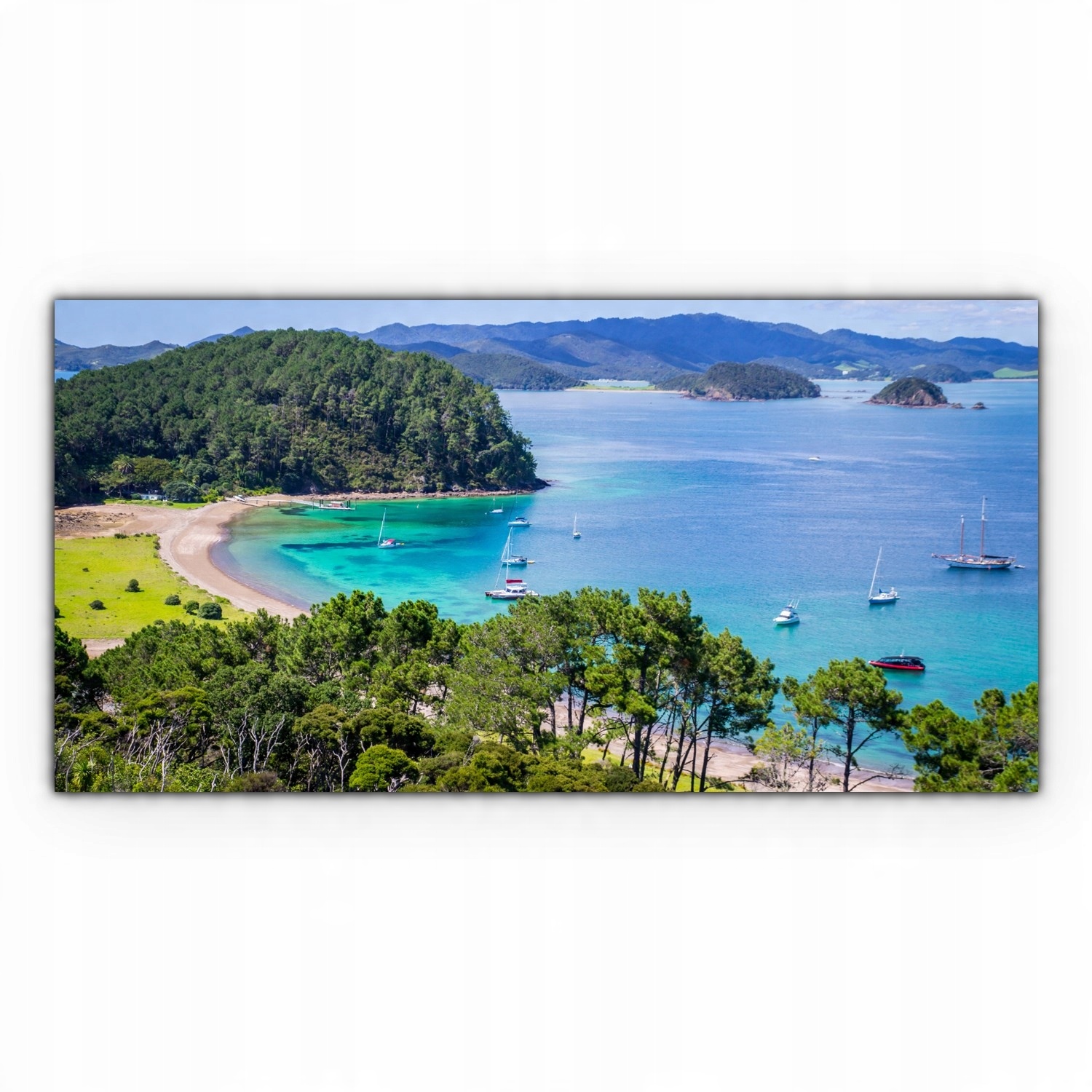 

Obraz canvas na ścianę 120x60 Zatoka Wyspy Morze