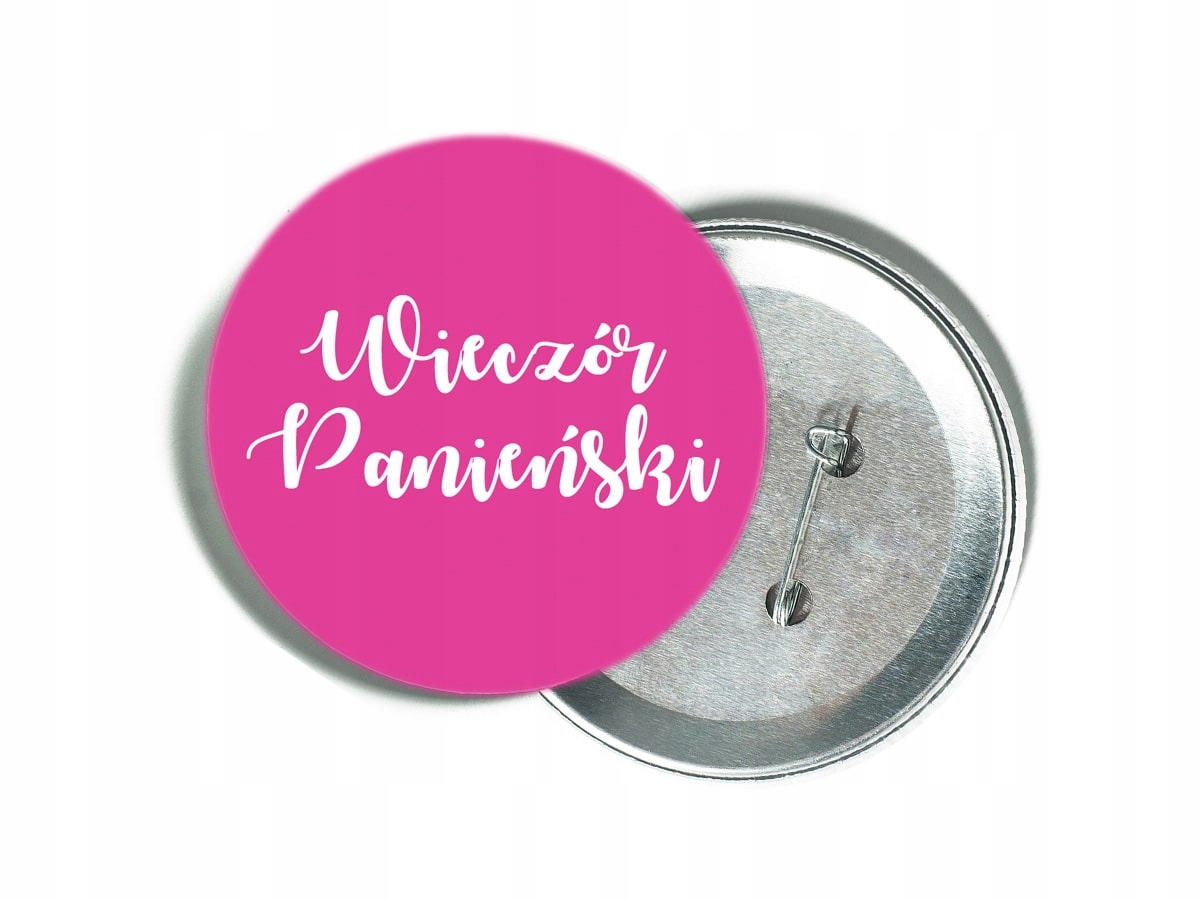 

Przypinka kotylion plakietka na Wieczór Panieński