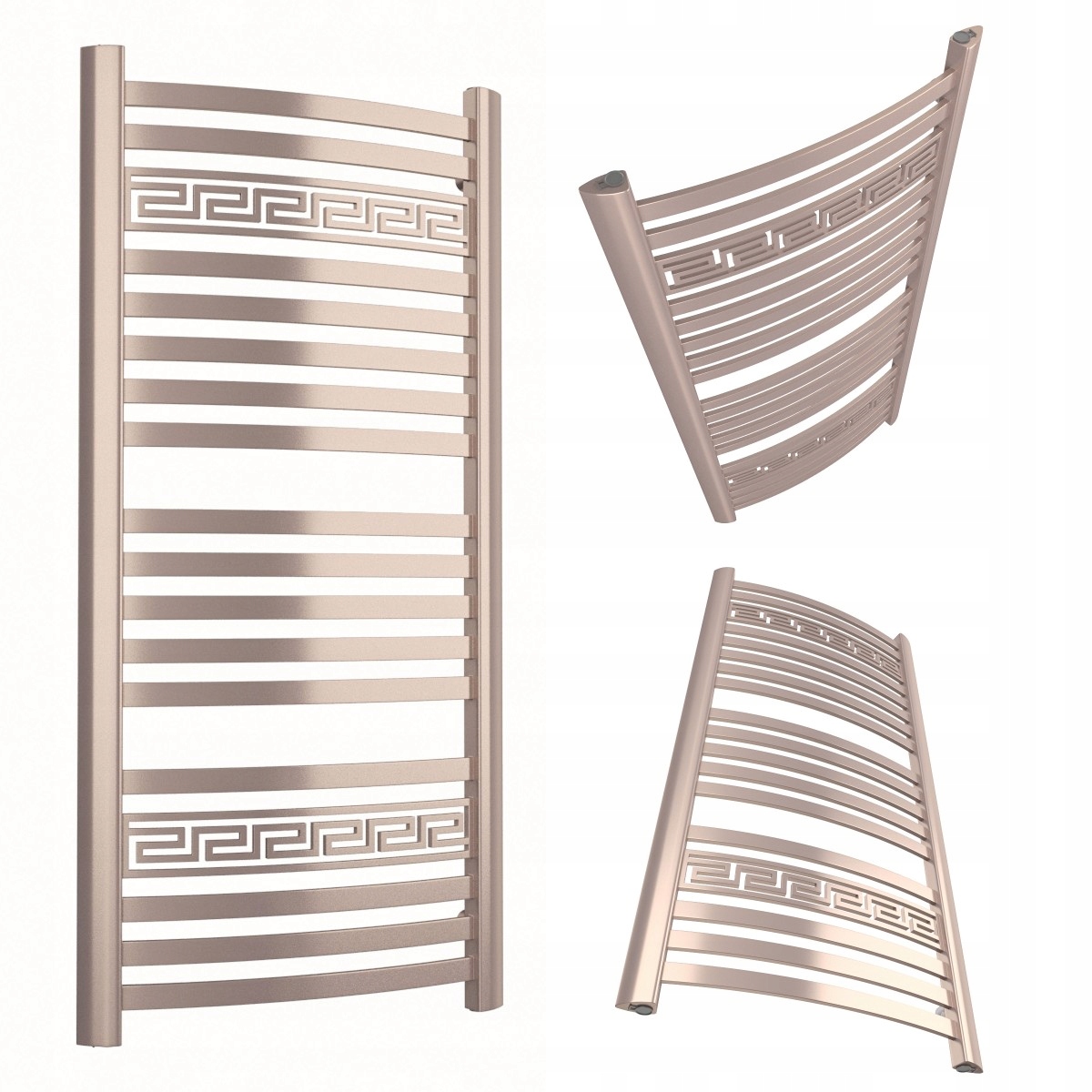 Kúpeľňový Radiátor Grécky 500/570 Zlatý Ružový