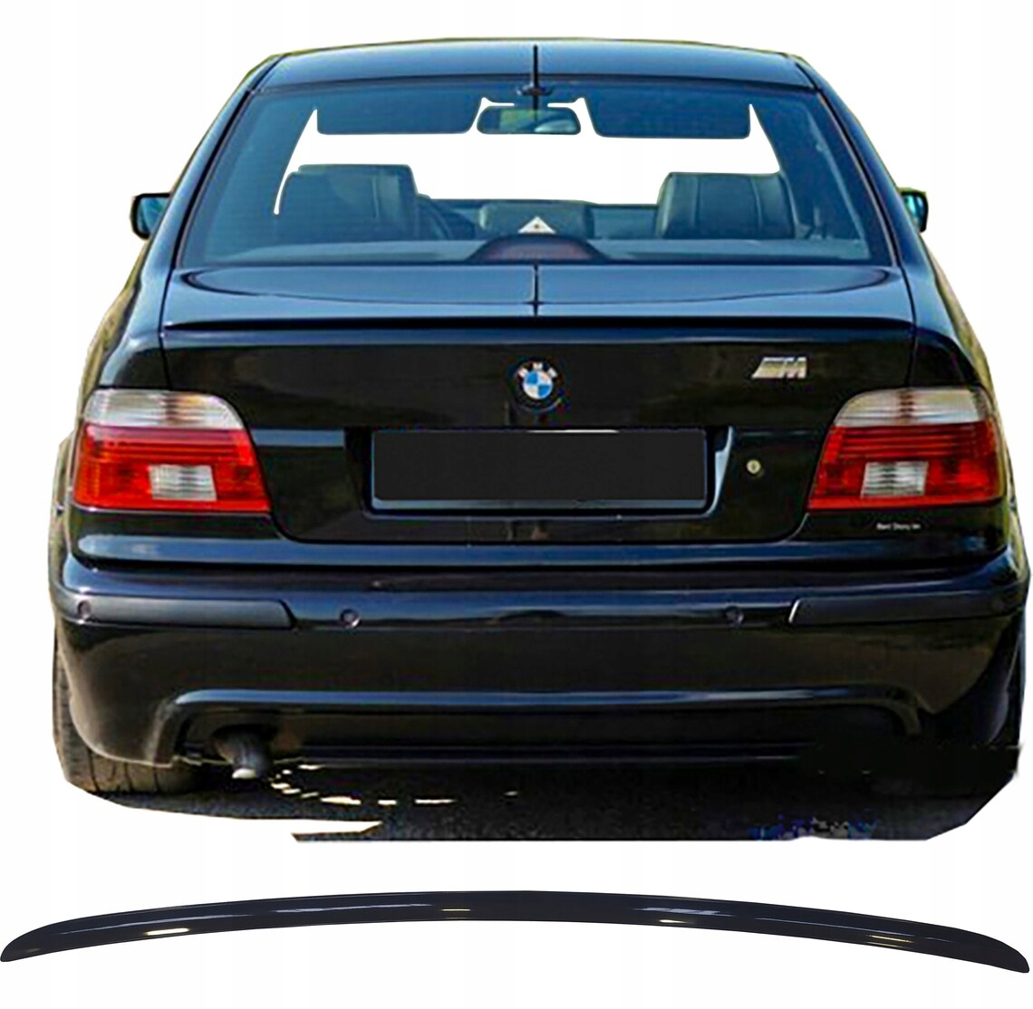 Lotka spoiler bmw E39 černý lesk