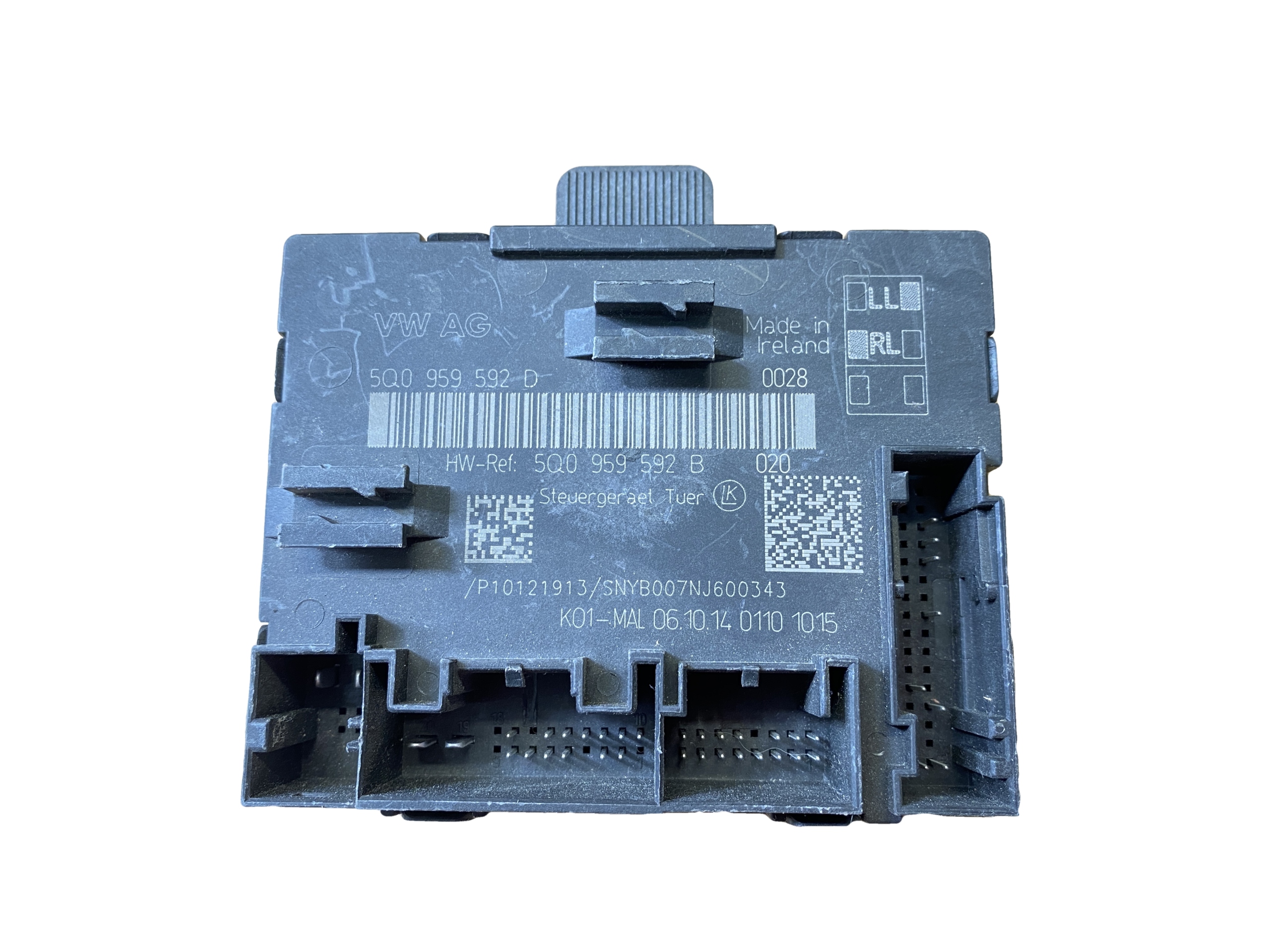 AUDI A3 TT control unit module door right front 5Q0959592D