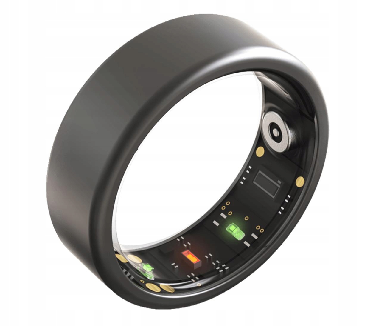 Smart Ring Ice Ring 59 mm (r.9) Czarny Bluetooth 5.1 Android iOS 5 ATM