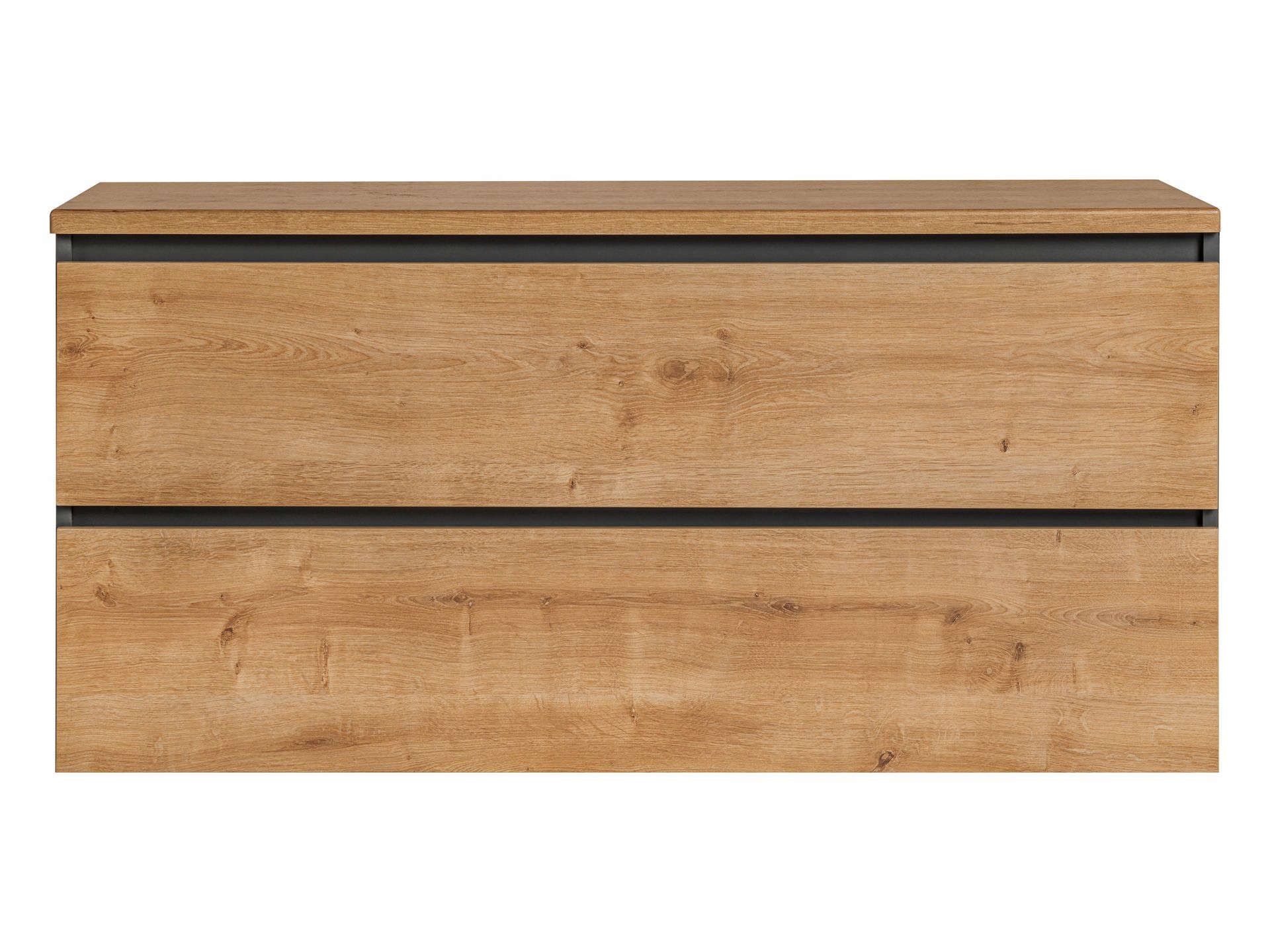 SZAFKA ŁAZIENKOWA POD UMYWALKĘ 120 CM MONAKO+ BLAT Kolor mebla odcienie szarości