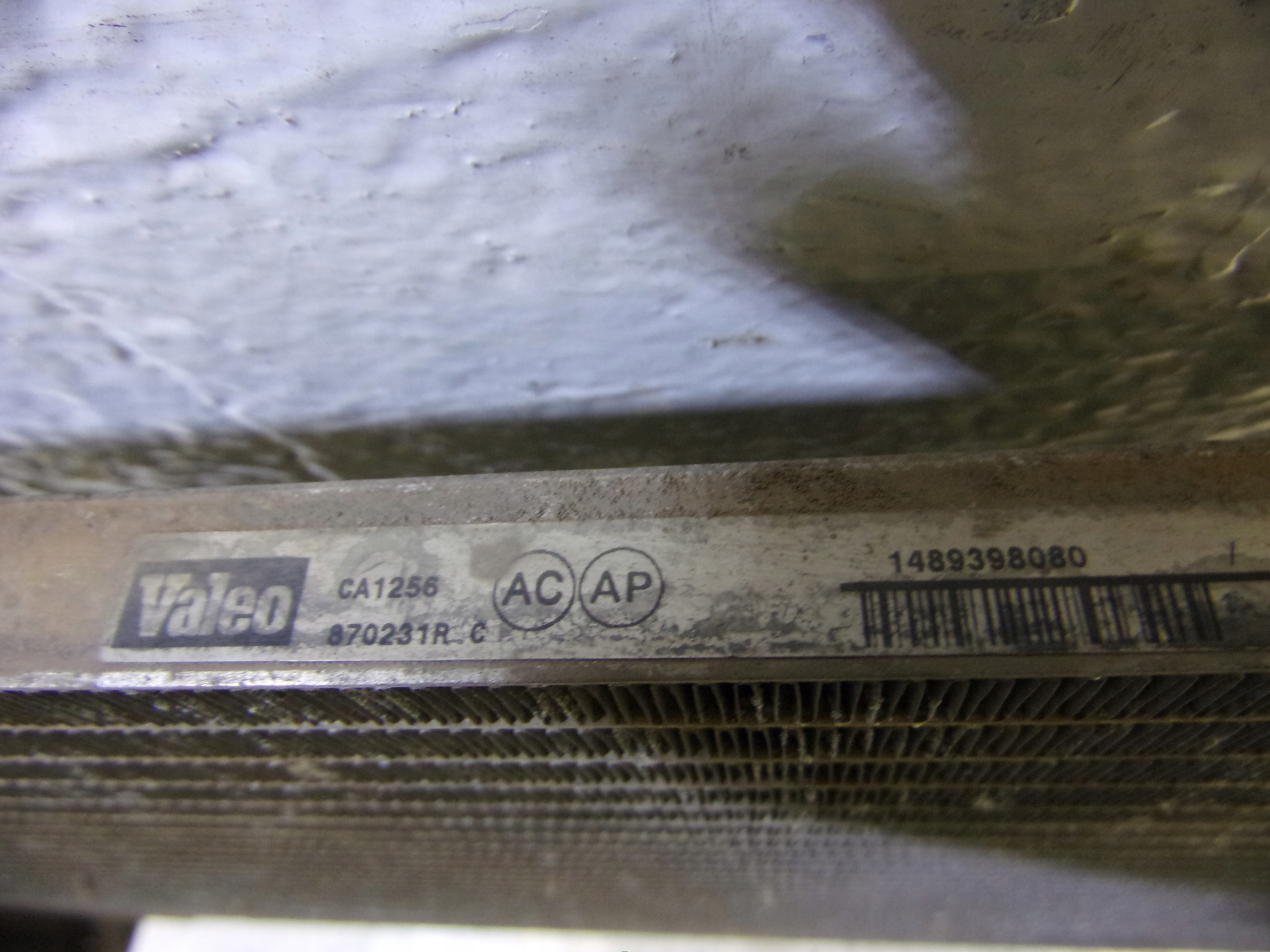 Radiateur climatisation PEUGEOT 807 870231R