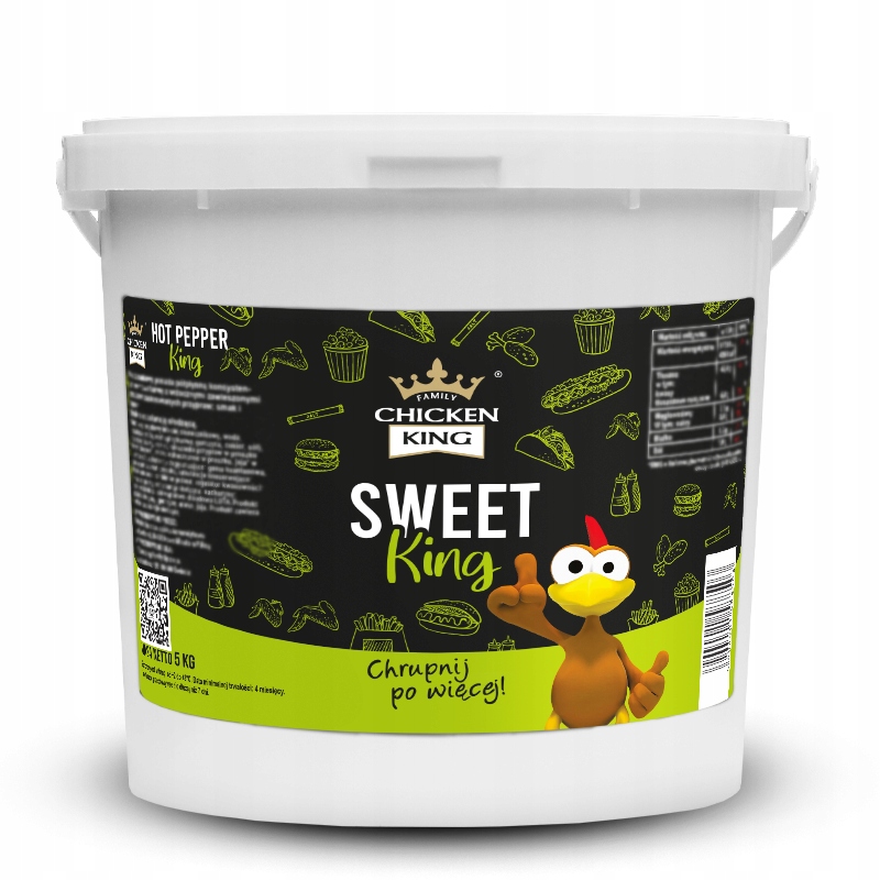 Levně Omáčka Sweet King orientální Lehce Pikantní Sladkokyselá Chicken King 5 kg