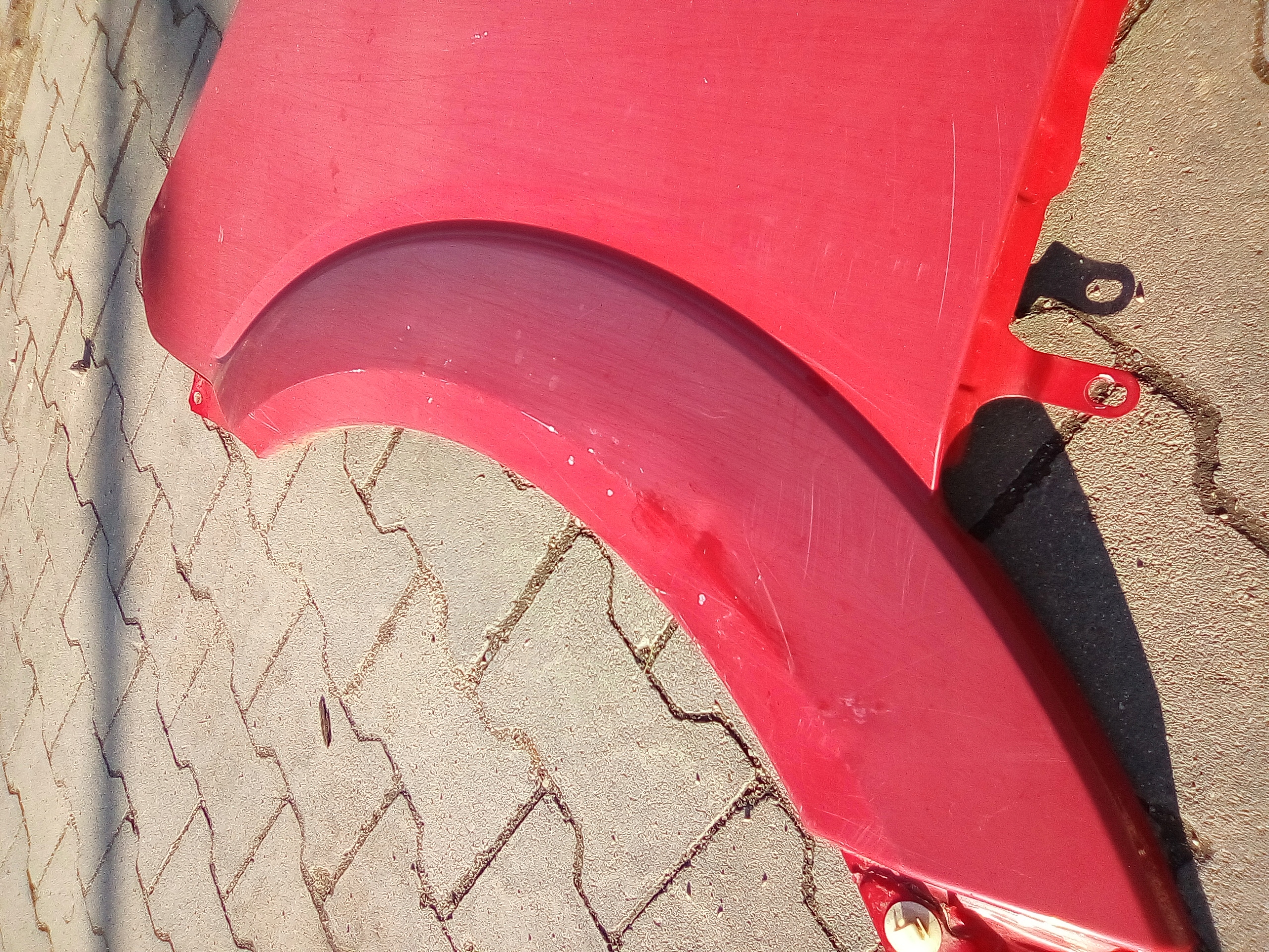 MERCEDES SPRINTER W906 LIFT fender front left red