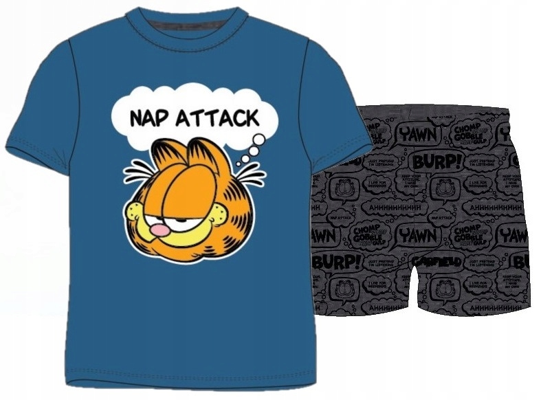 

piżama Garfield dziecięca chłopięca letnia 134