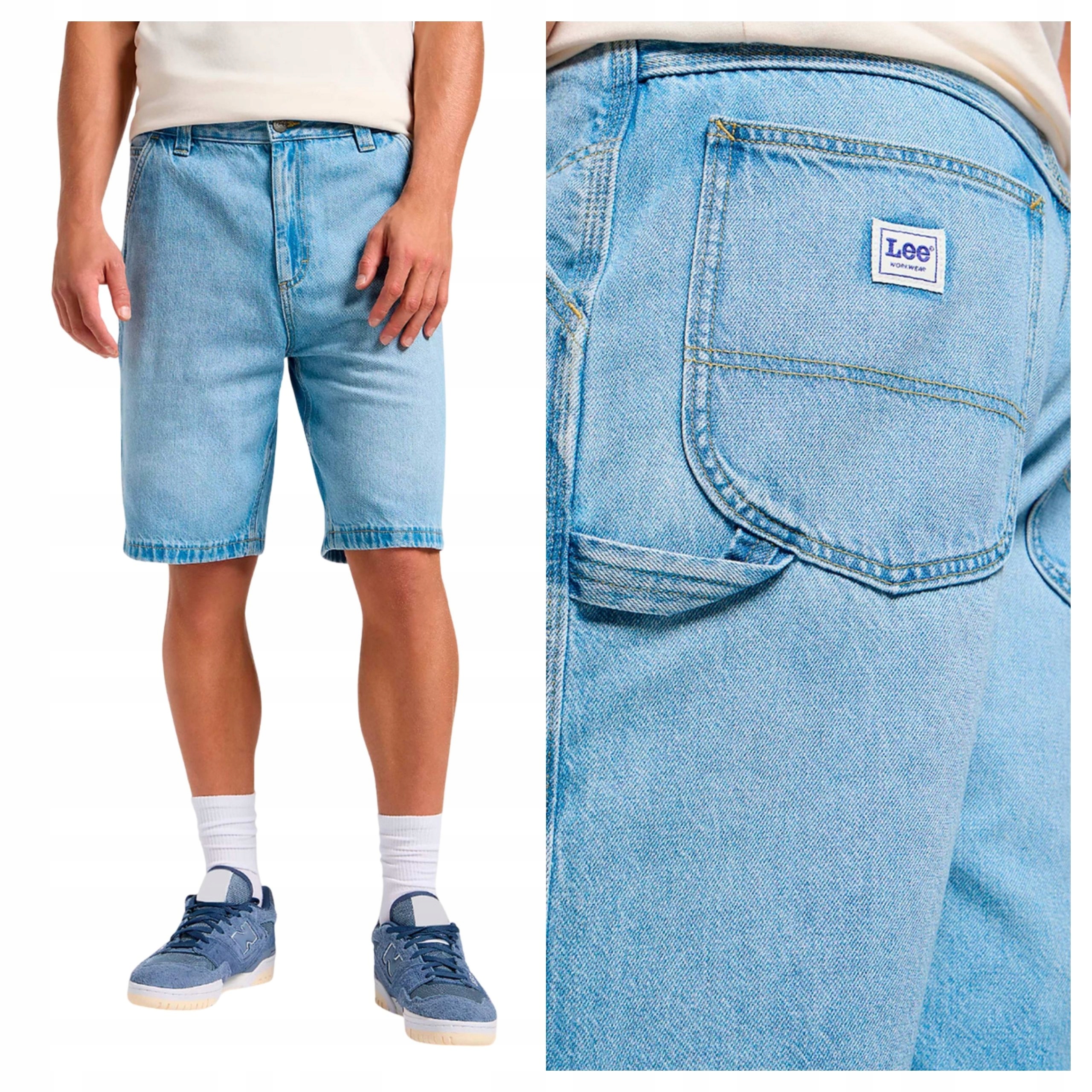 Kraťasy Lee Carpenter Loose Fit Modré Noland W31