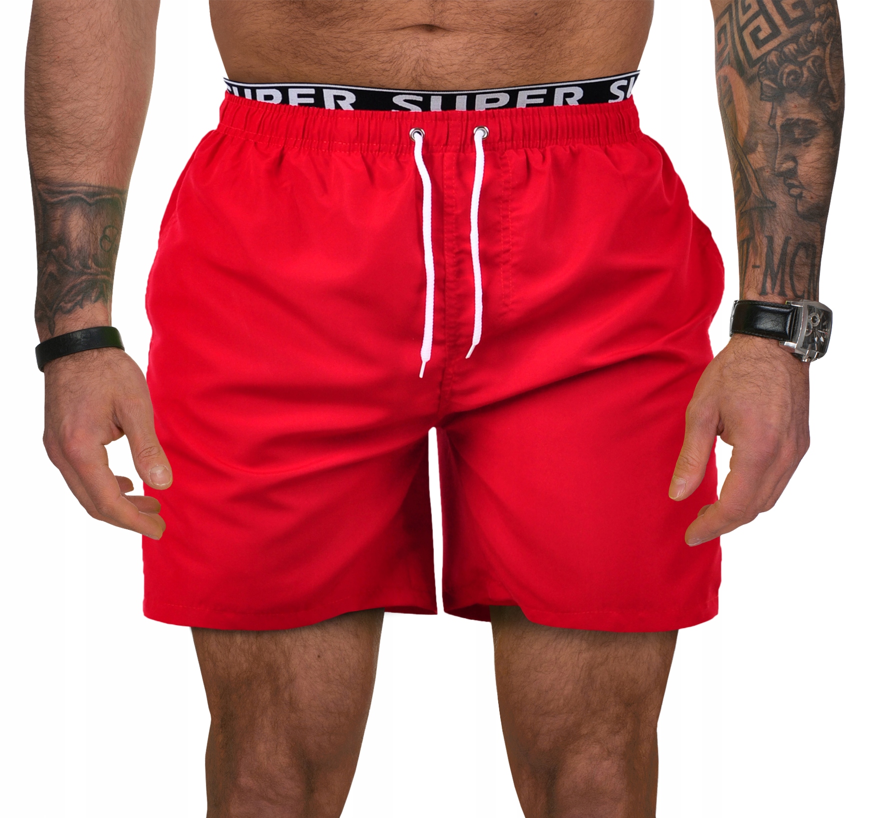 HN011 r. XXL SPODENKI KĄPIELOWE KRÓTKIE SZORTY PLAŻOWE