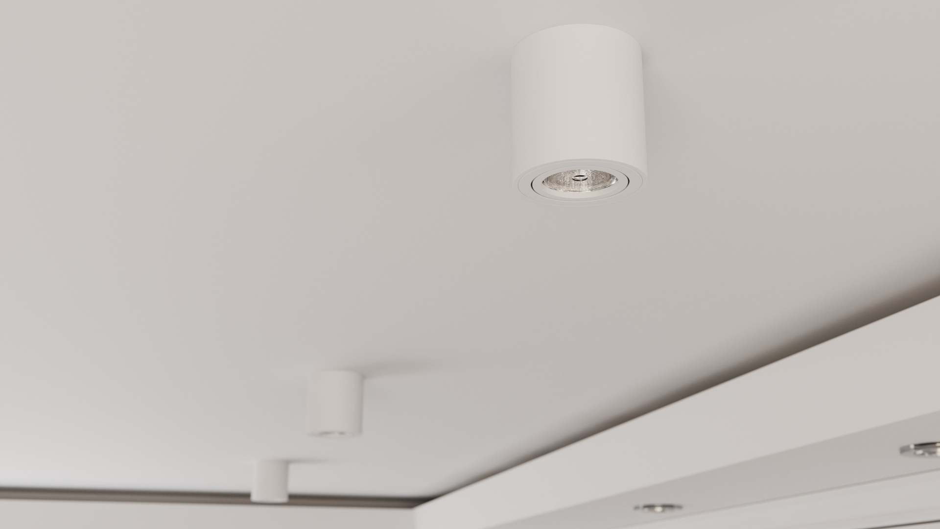 OPRAWA NATYNKOWA SUFITOWA LED GU10 TUBA RUCHOMA Kod producenta OPRAWA NATYNKOWA LED GU10 OREA BIAŁA