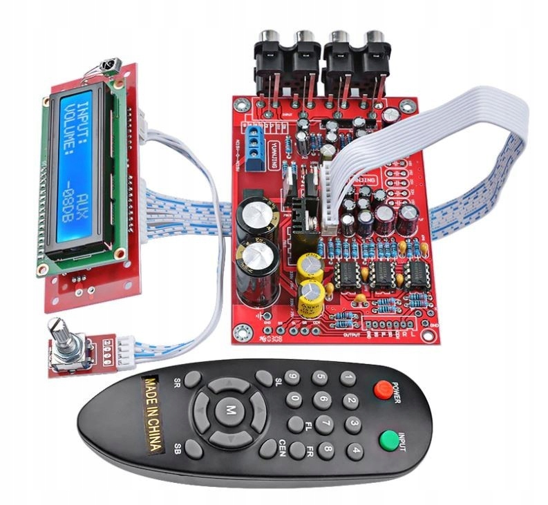 Moduł z przedwzmacniaczem audio i selektorem wejść Kod producenta aud0025