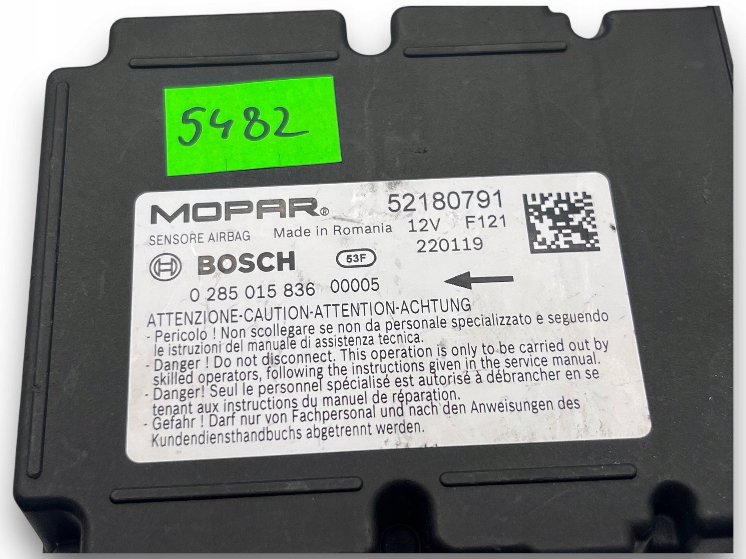 JEEP RENEGADE module airbag 52180791 @M