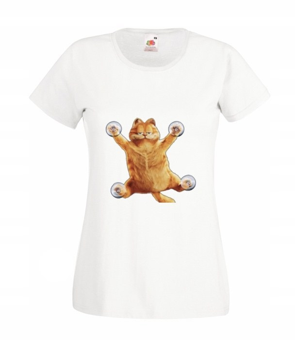 

Damska Koszulka Garfield Kot Kocur Kotek