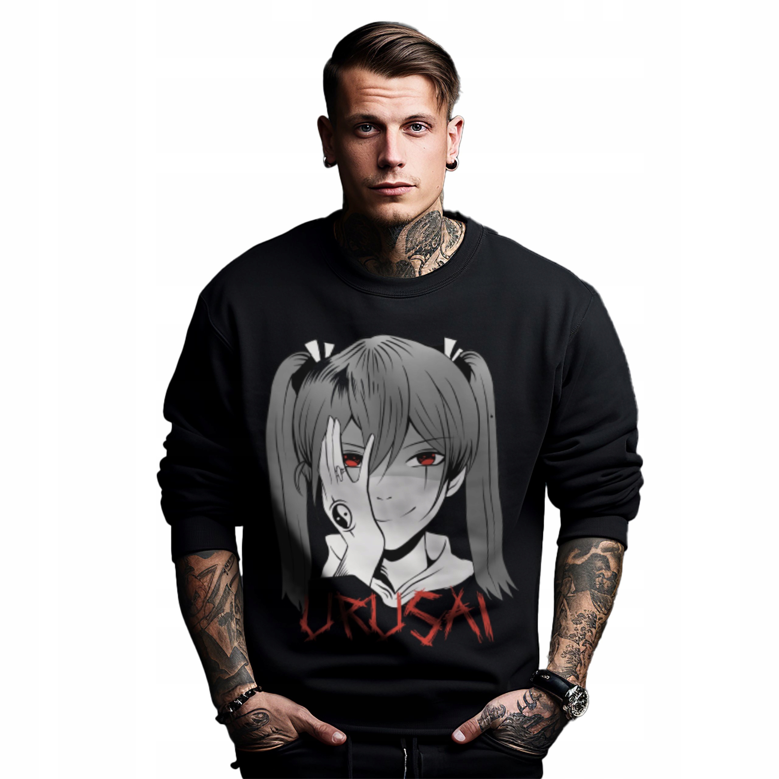 Mikina s potiskem Anime Urusai