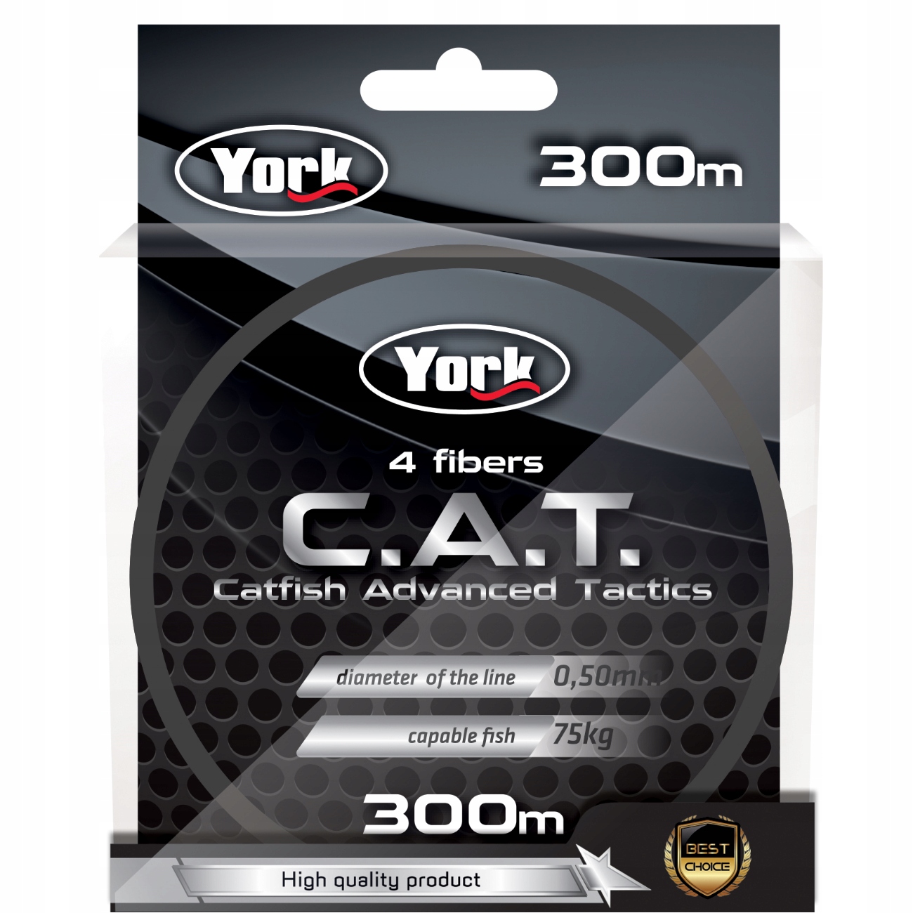 Plecionka York Cat C.a.t. 0,40mm 300m 55kg Fish