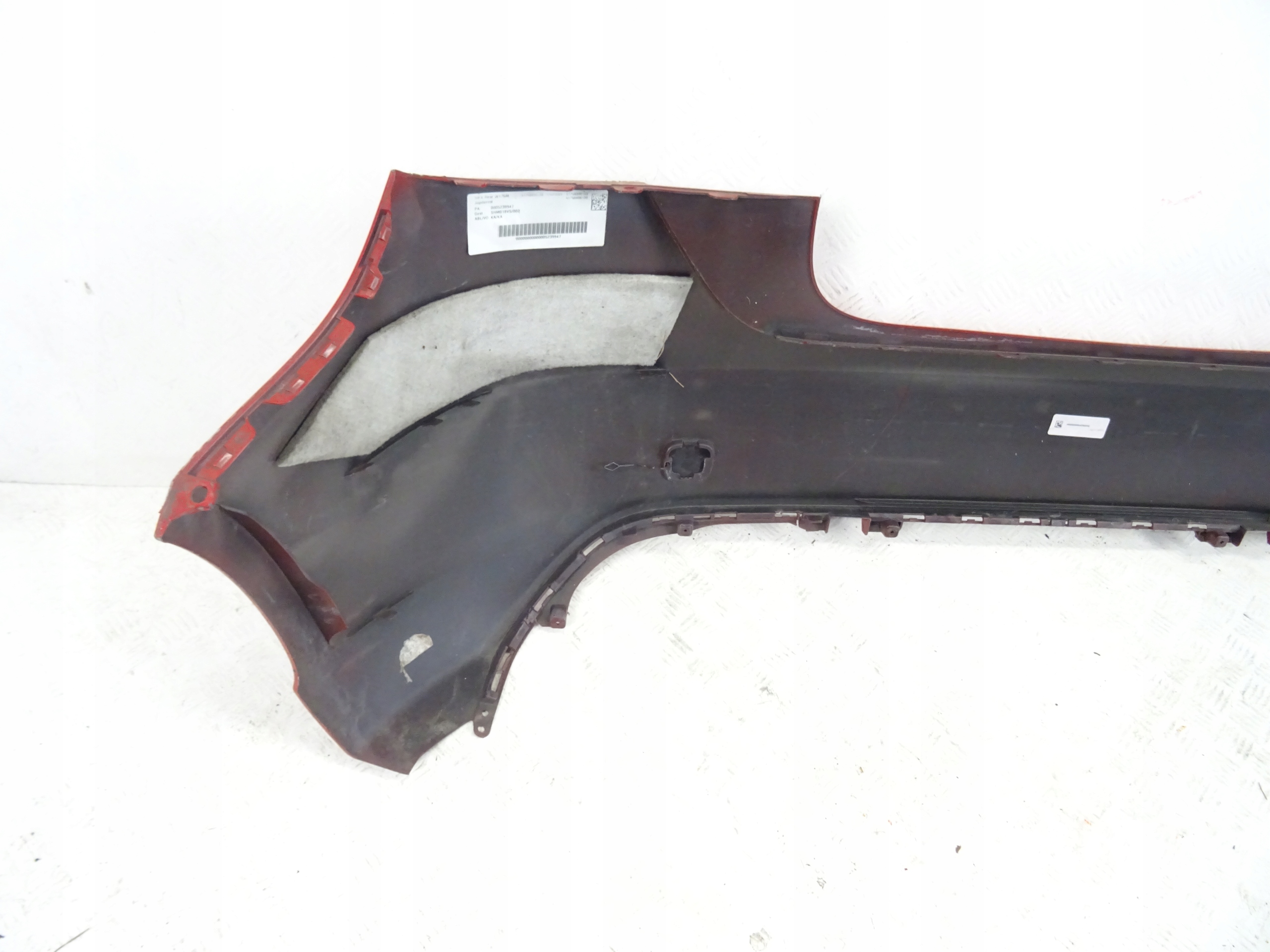 MERCEDES A-KLASA 176 bumper rear part rear