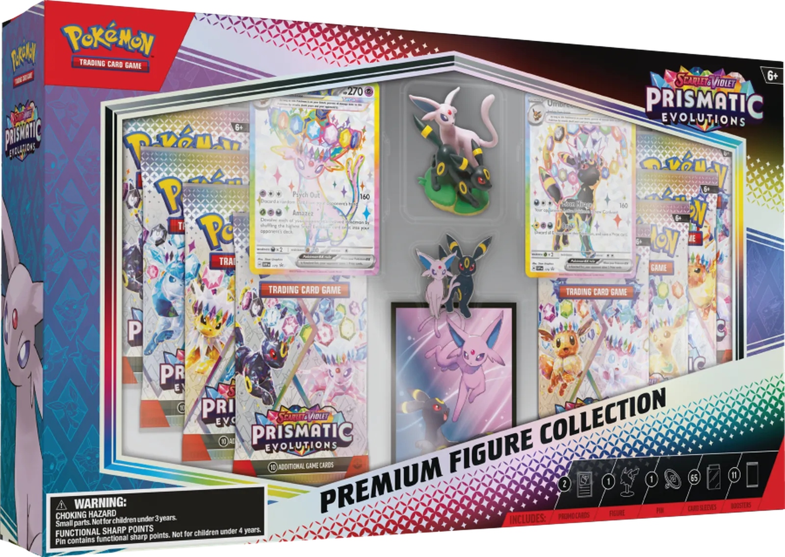 Pokemon TCG: SV8.5 – Prismatic Evolution Figure Kolekcja figurek Premium