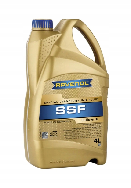 Olej ssf 4l chf/tl pomocný zelený Ssf Fluid 4L Ravenol