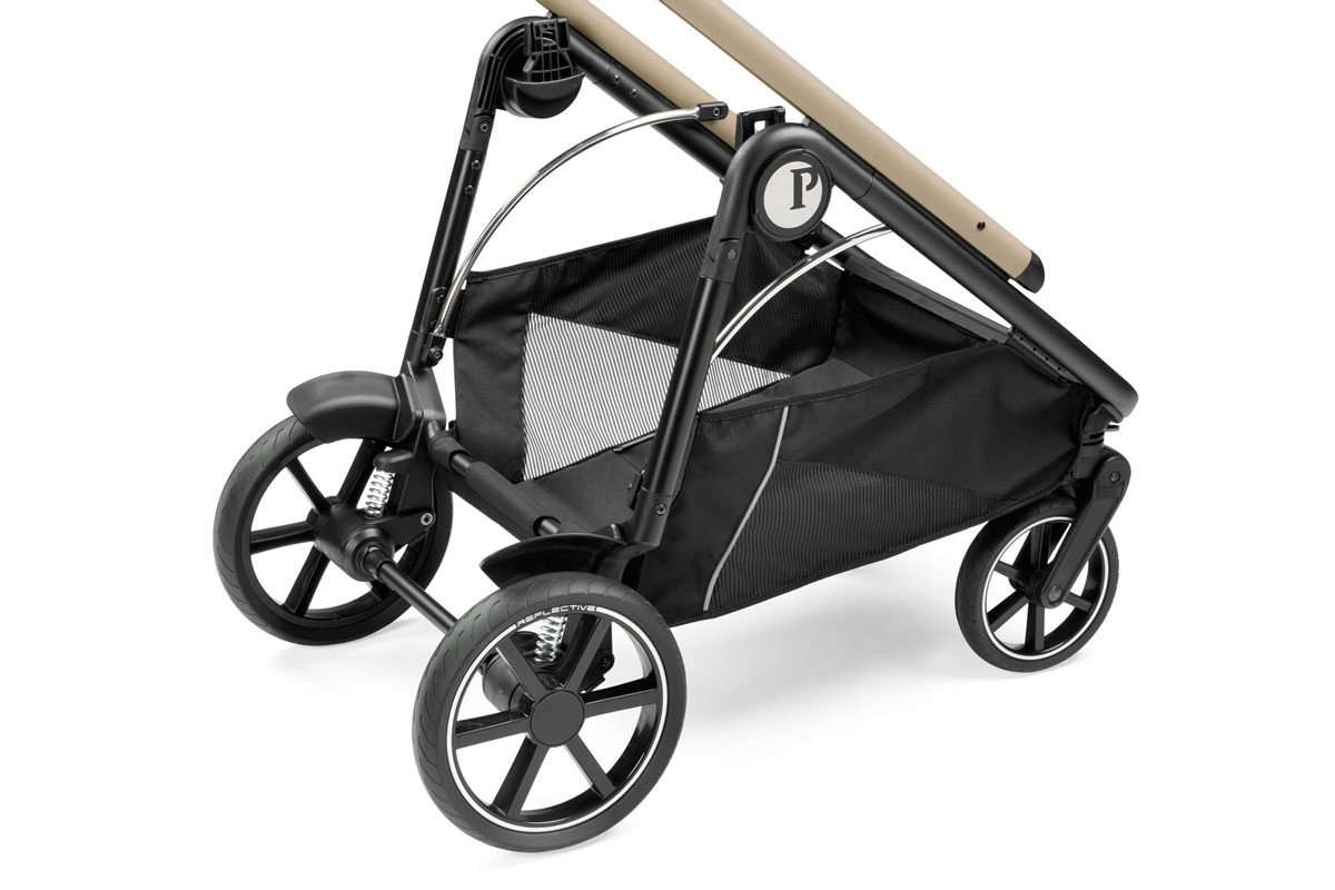 Peg Perego wózek spacerowy Veloce Sand Stelaż Aluminiowy