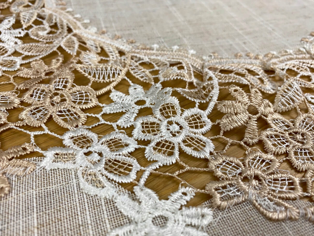 Obrus okrągły 160 cm z gipiurą Kod producenta 0801 160rd