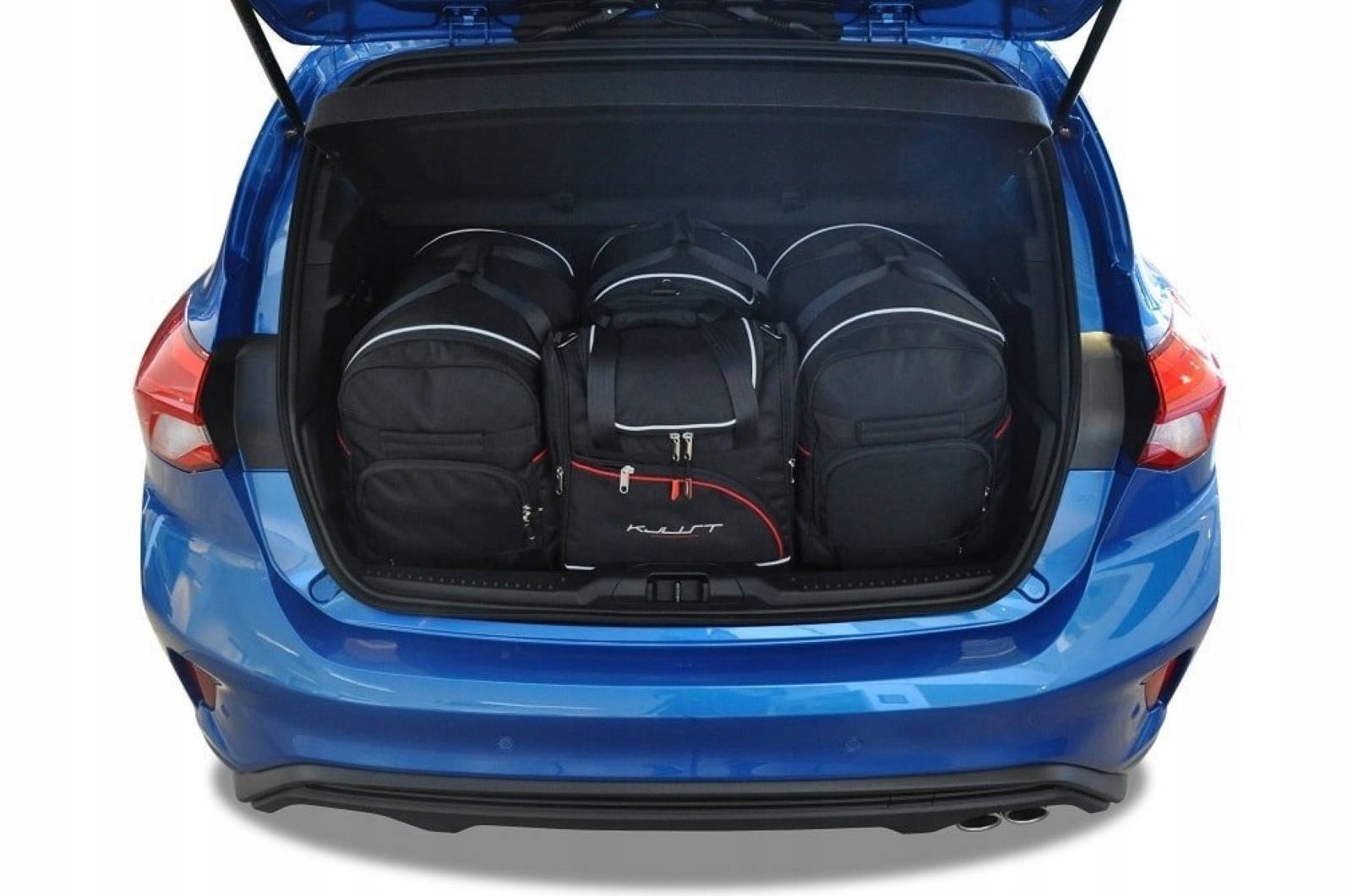 J&j Automotive Sada 4ks cestovných tašiek Aero pre Ford Focus Hatchback 20