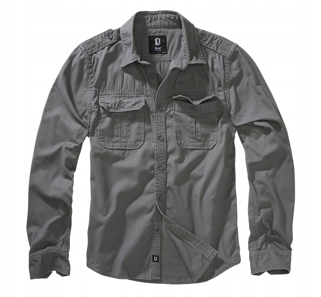 

Koszula Brandit Vintage Shirt charcoal grey XL