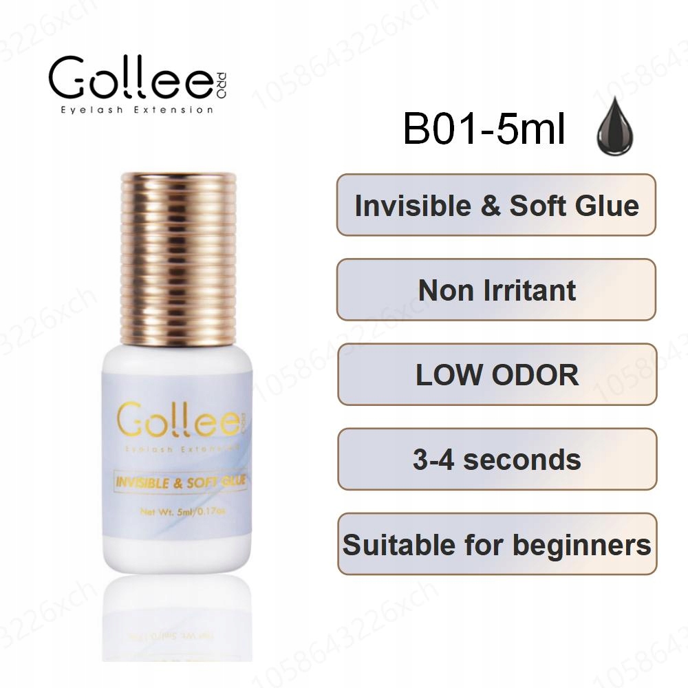 Gollee 5ml Eyelash Extension Glue 0.5 Second Kod producenta 5234637jyh
