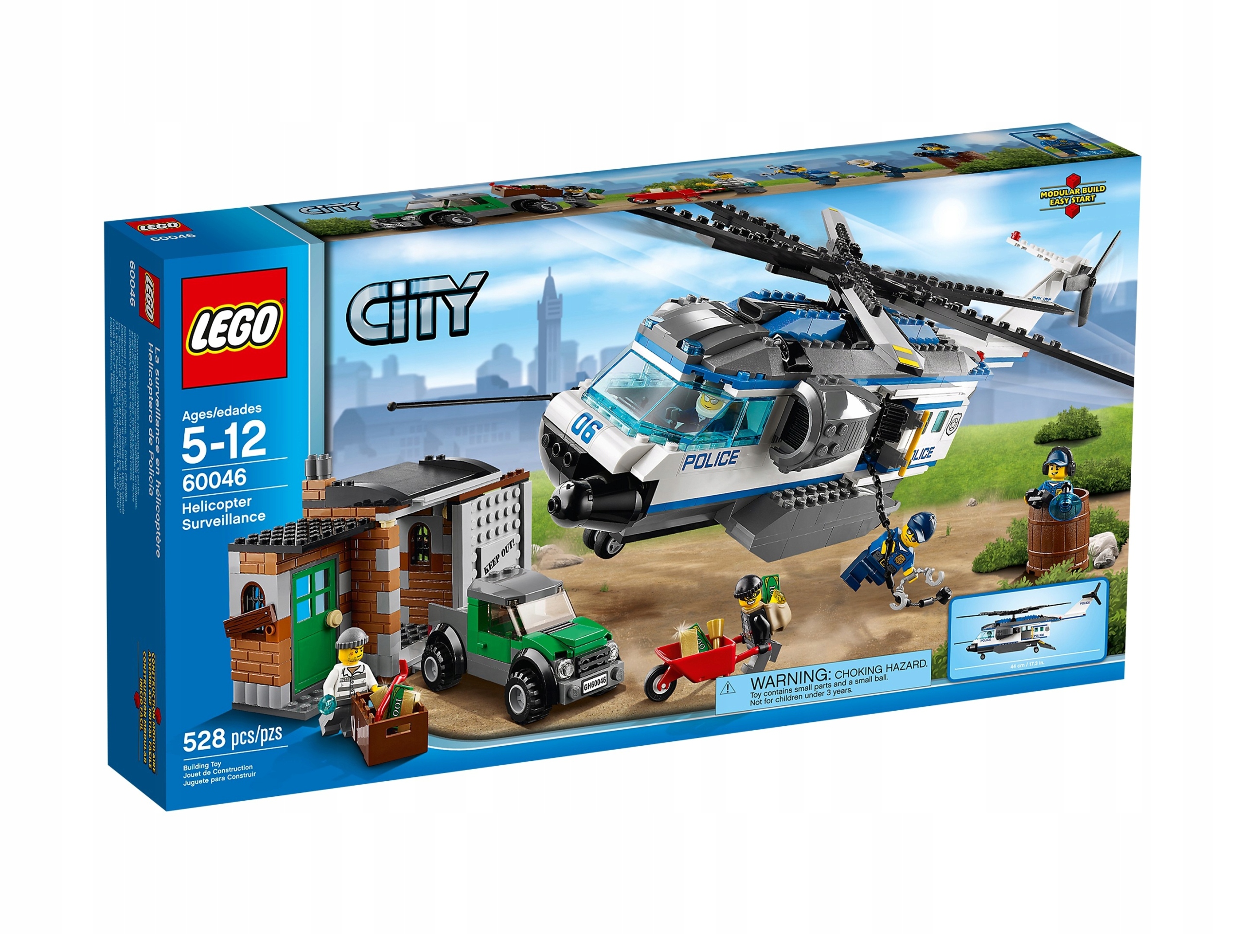 Lego City 60046 Průzkumný vrtulník Nový