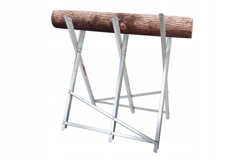 Stojan kozlík na řezání dřeva, špalků, větví, SBO3X, palivové dřevo, kovový