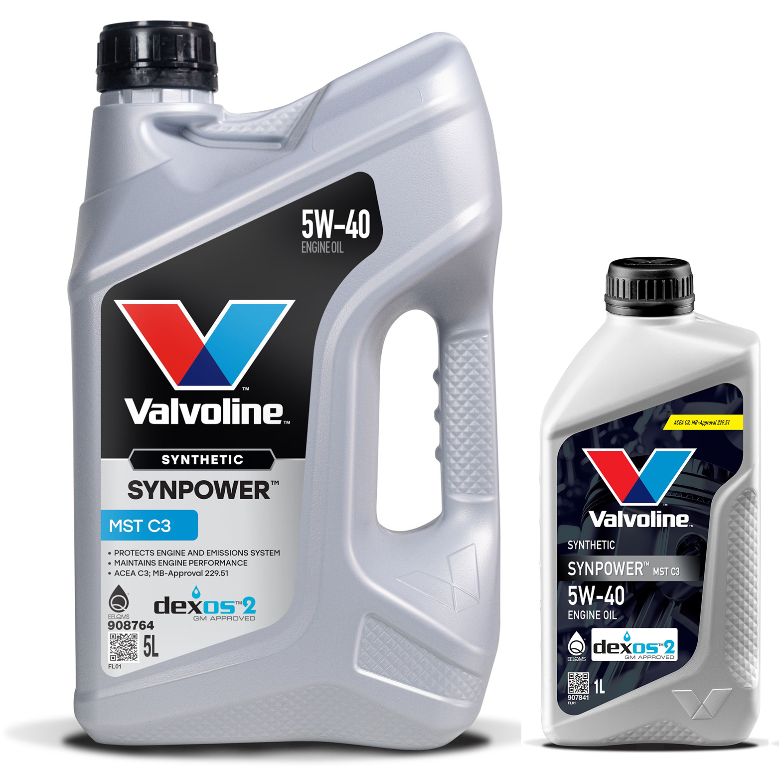 Valvoline SynPower Mst C3 5W40 6L VW505.01 Bmw LL-04 Dexos2 Dpf