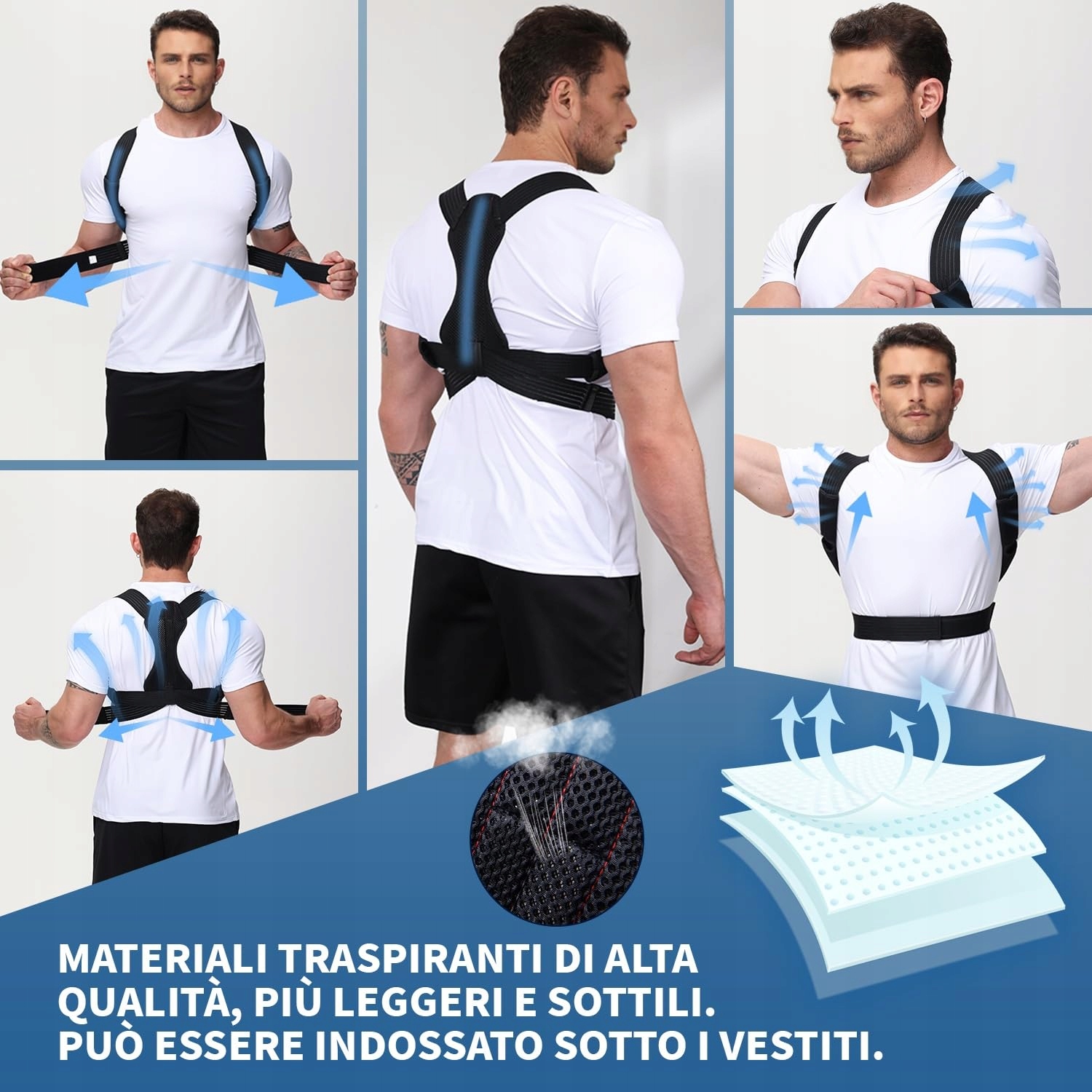 Korektor Postawy Pleców dla Kobiet i Mężczyzn