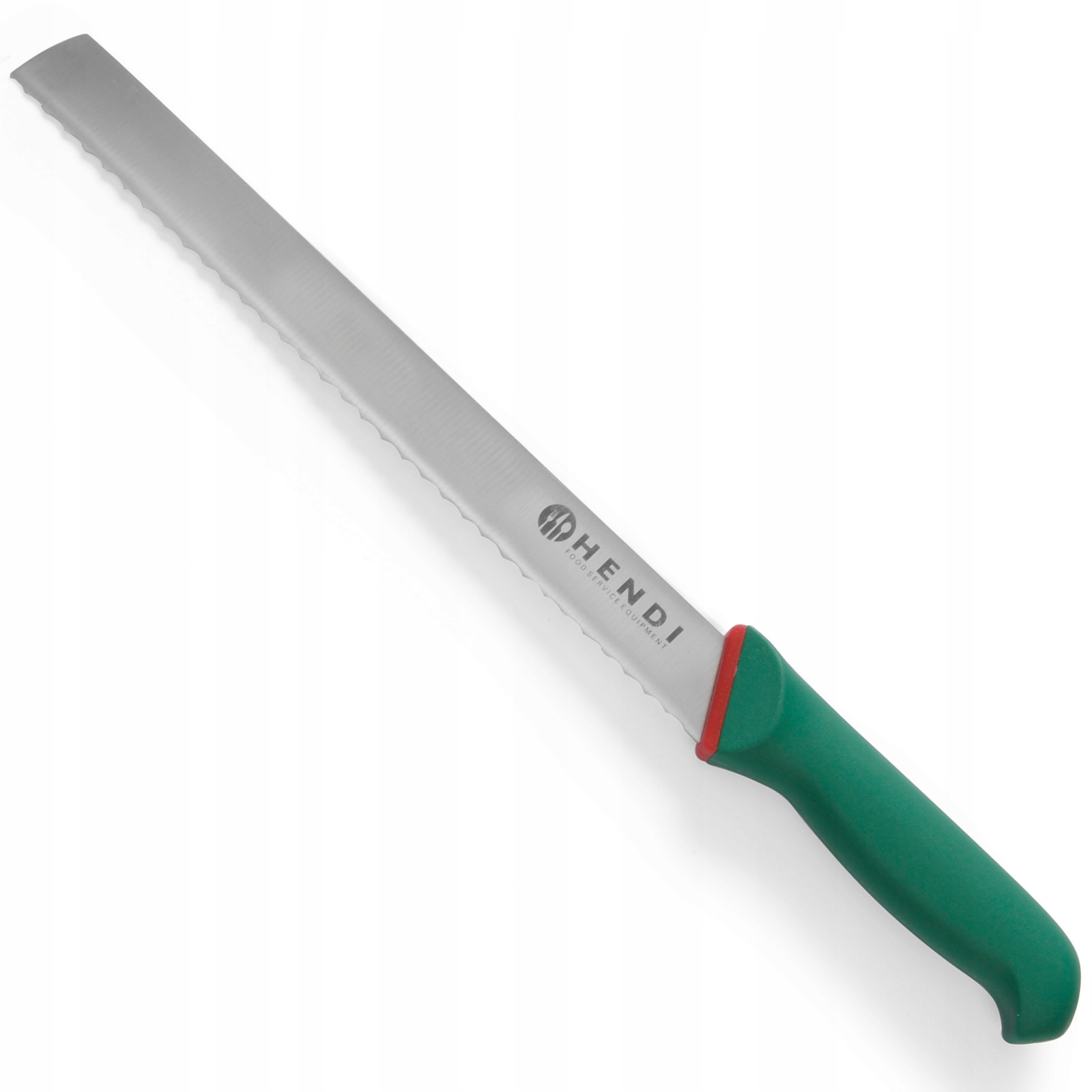 Nůž na chléb a pečivo zoubkovaný Green Line, délka 380 mm Hendi 843888