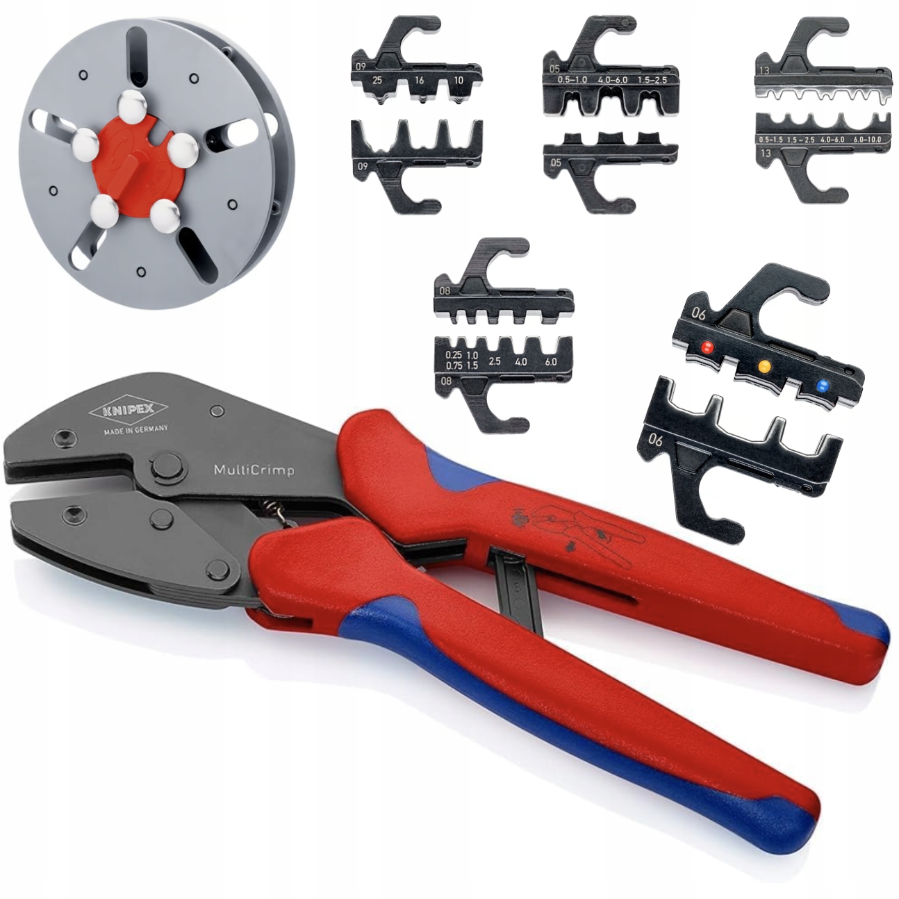 Knipex 97 33 02 szczypce do zagniatania końcówek