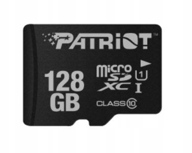 Paměťová karta Patriot LX Series microSDHC 128GB Class 10 Uhs-i