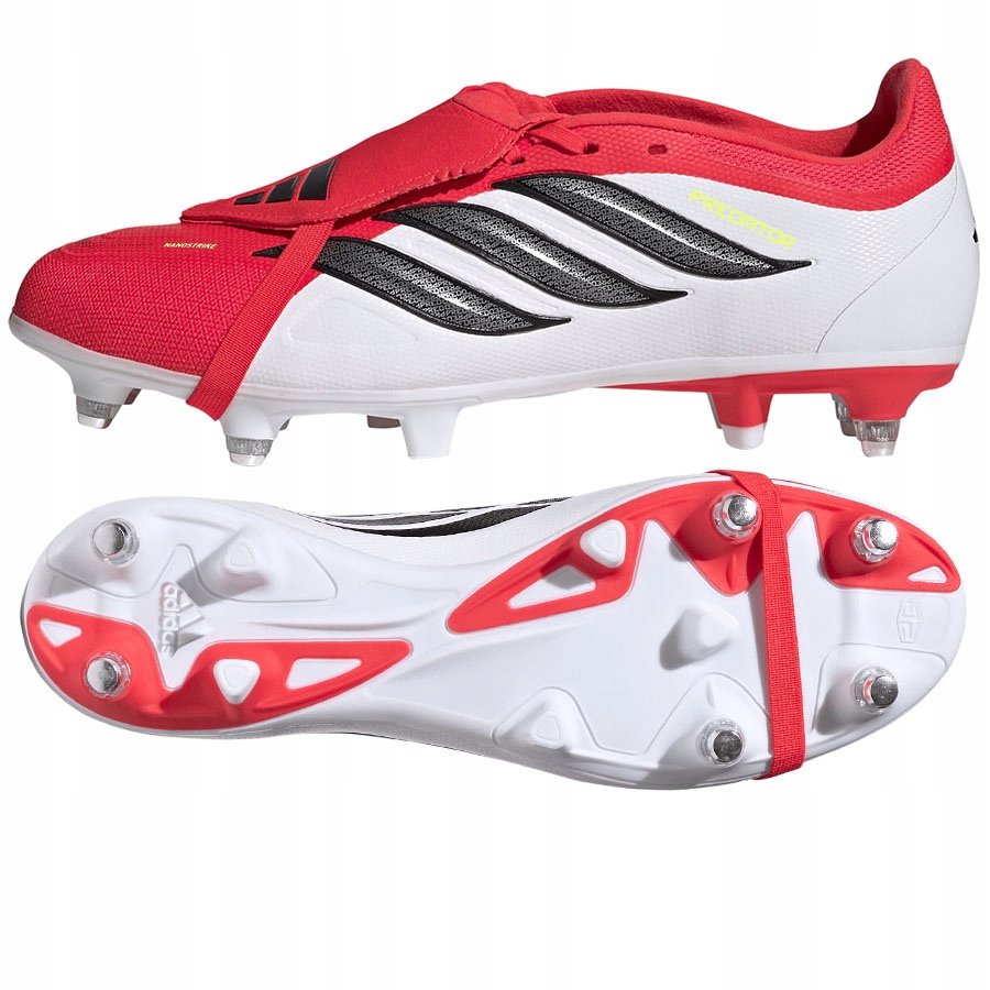 Buty adidas Predator League Ft Sg JR7894 czerwony 40 2/3