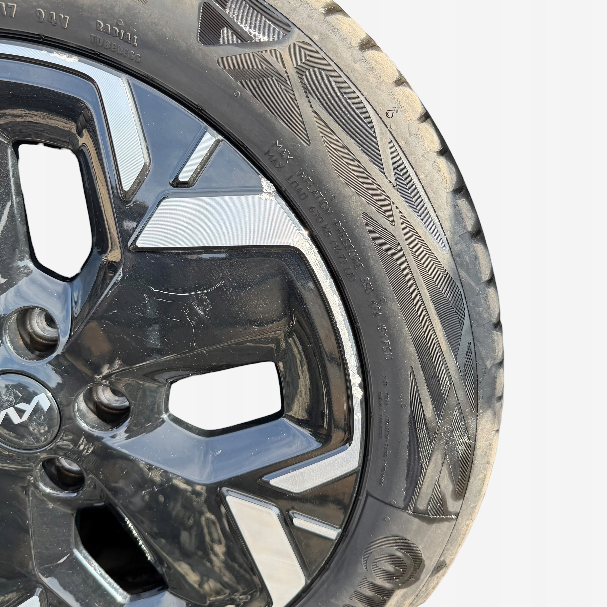 discs wheels tyres KIA NIRO II CONTINENTAL 215/55/17" 4MM summer