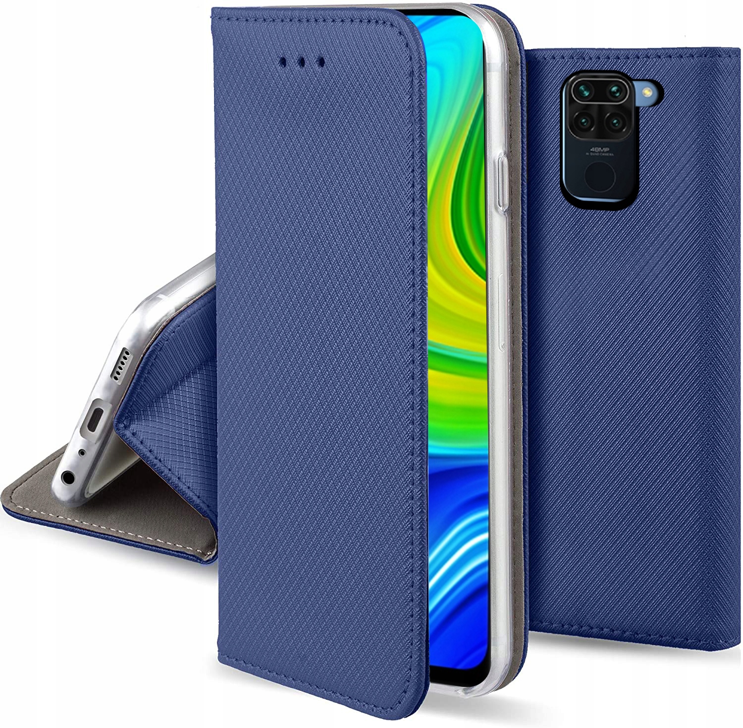 

Etui S-magnet Szkło do Xiaomi Redmi Note 9