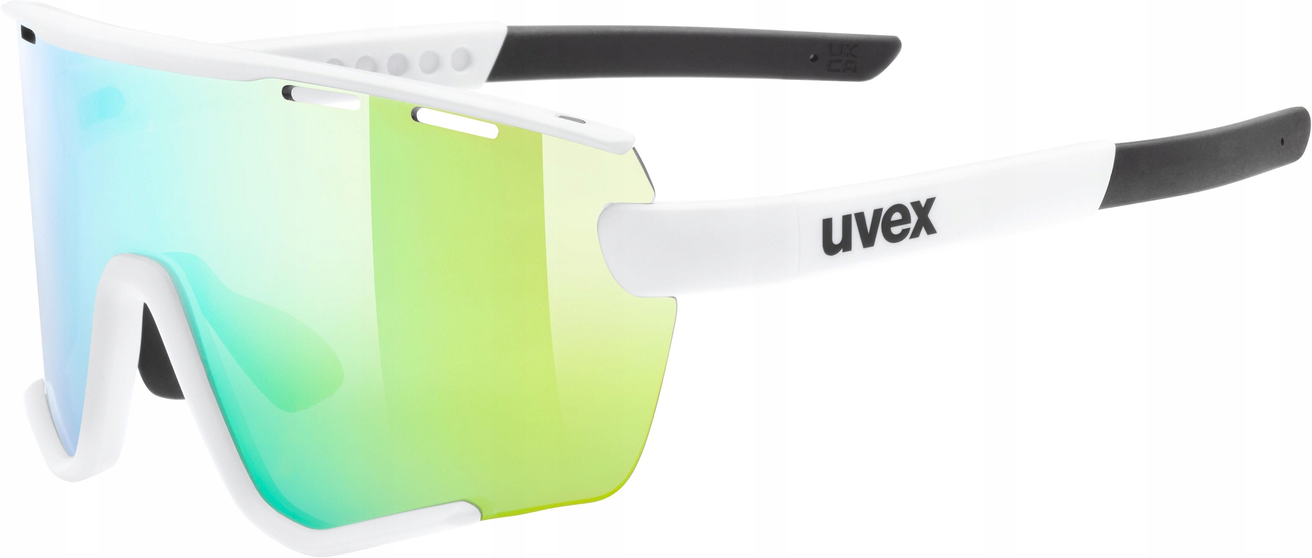 Okulary sportowe rowerowe Uvex sportstyle 236 Set Uv 100% Wymienne szyby