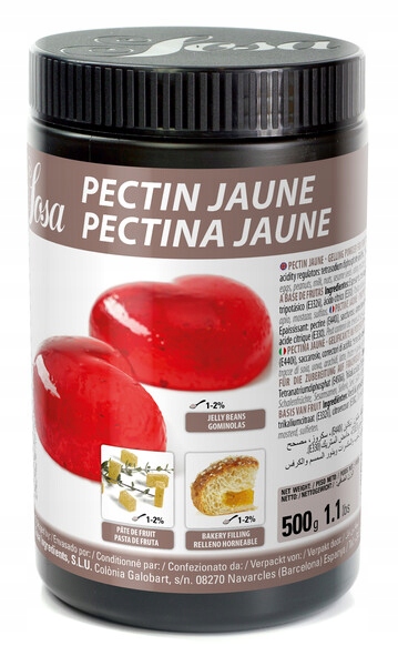 Levně Citrusová pektina Hm v prášku Vysokometoxylová Pectin Jaune Hm Sosa 500 g