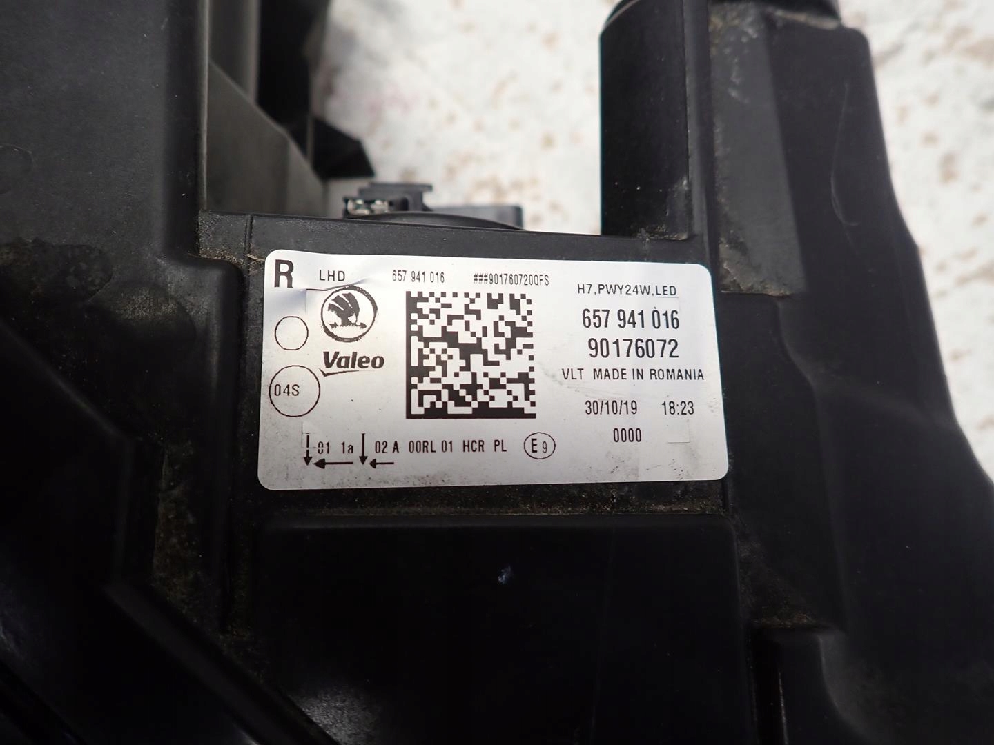 light front front right SKODA SCALA 2019- FULL LED 657941016