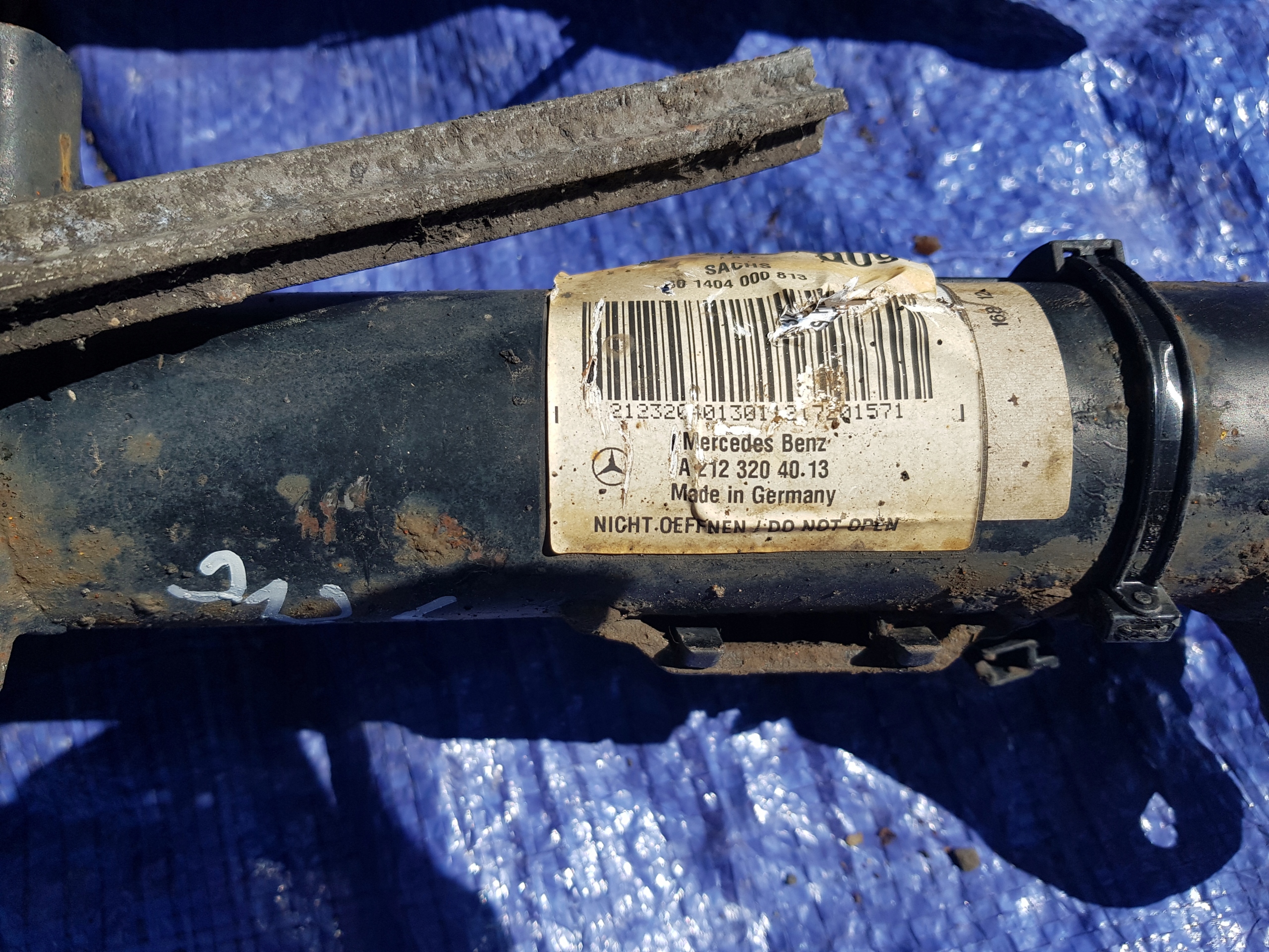 shock absorber front MCPERSON left right MERCEDES W212