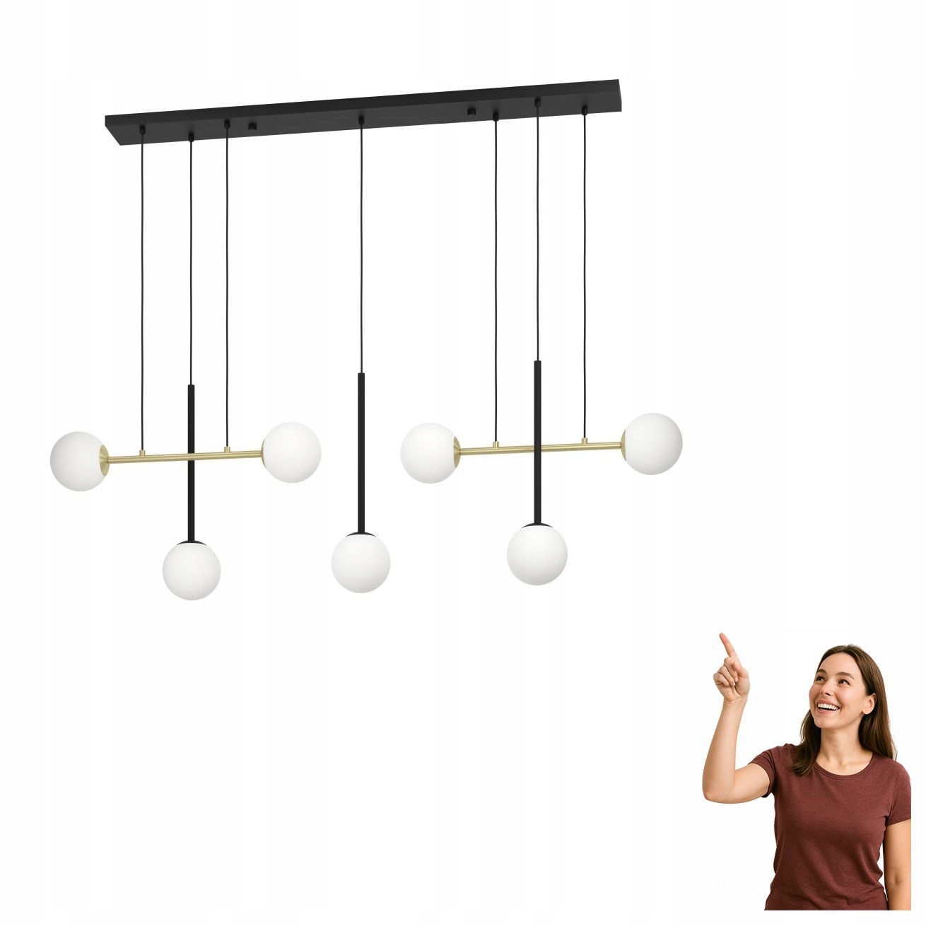 Závesná lampa Paz 390178 Eglo