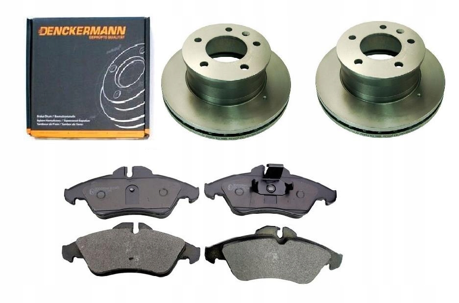 Kotouče Brzdové Destičky Vw Lt II Přední 276 MM Sada