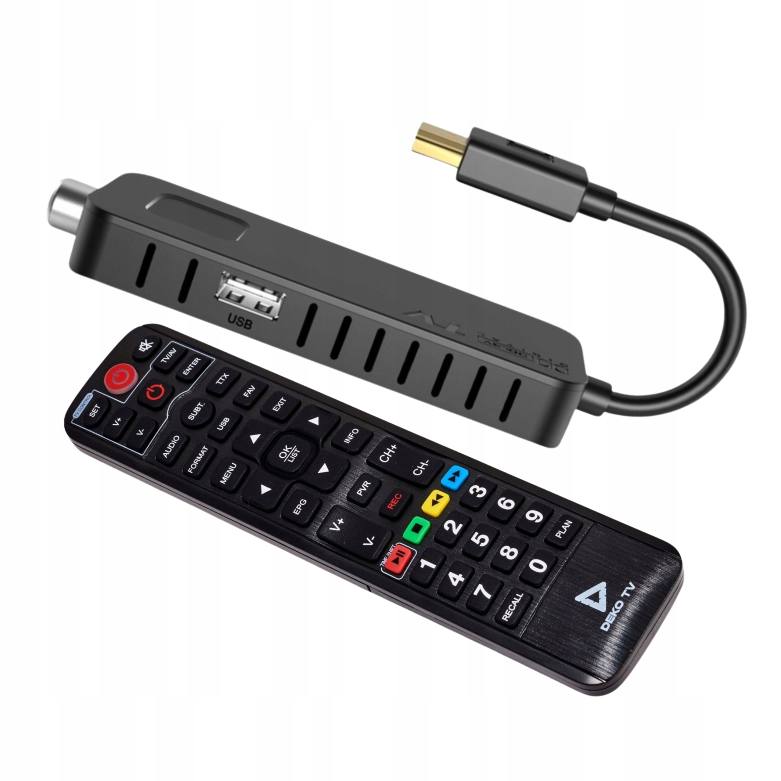 Dekoder DVB-T2 Telewizja Naziemna Hevc H265 Mini Hdmi Full Hd Tuner
