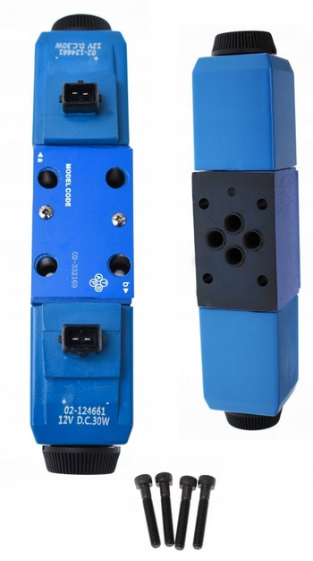 Elektroventil S Cívkou Pro Rypadlo-nakladač Jcb Jcb 3CX 4CX