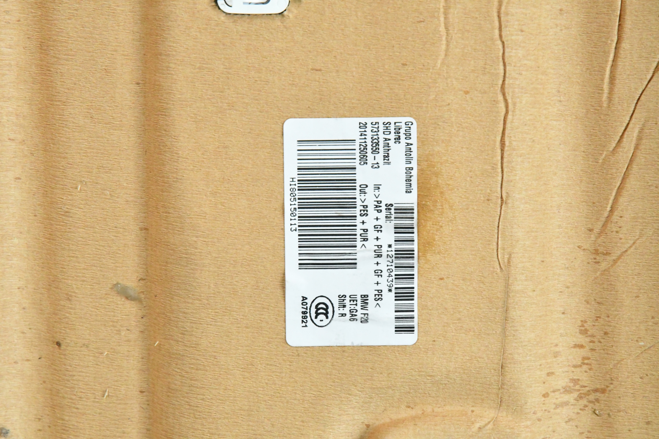 SUFIT CIELO INTERNO BMW 1 F20 m-packet nero