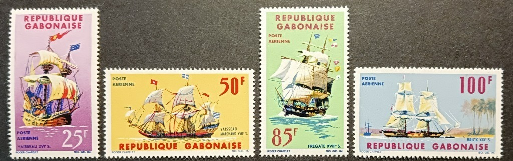 GABON ** - czysty - MARYNISTYKA