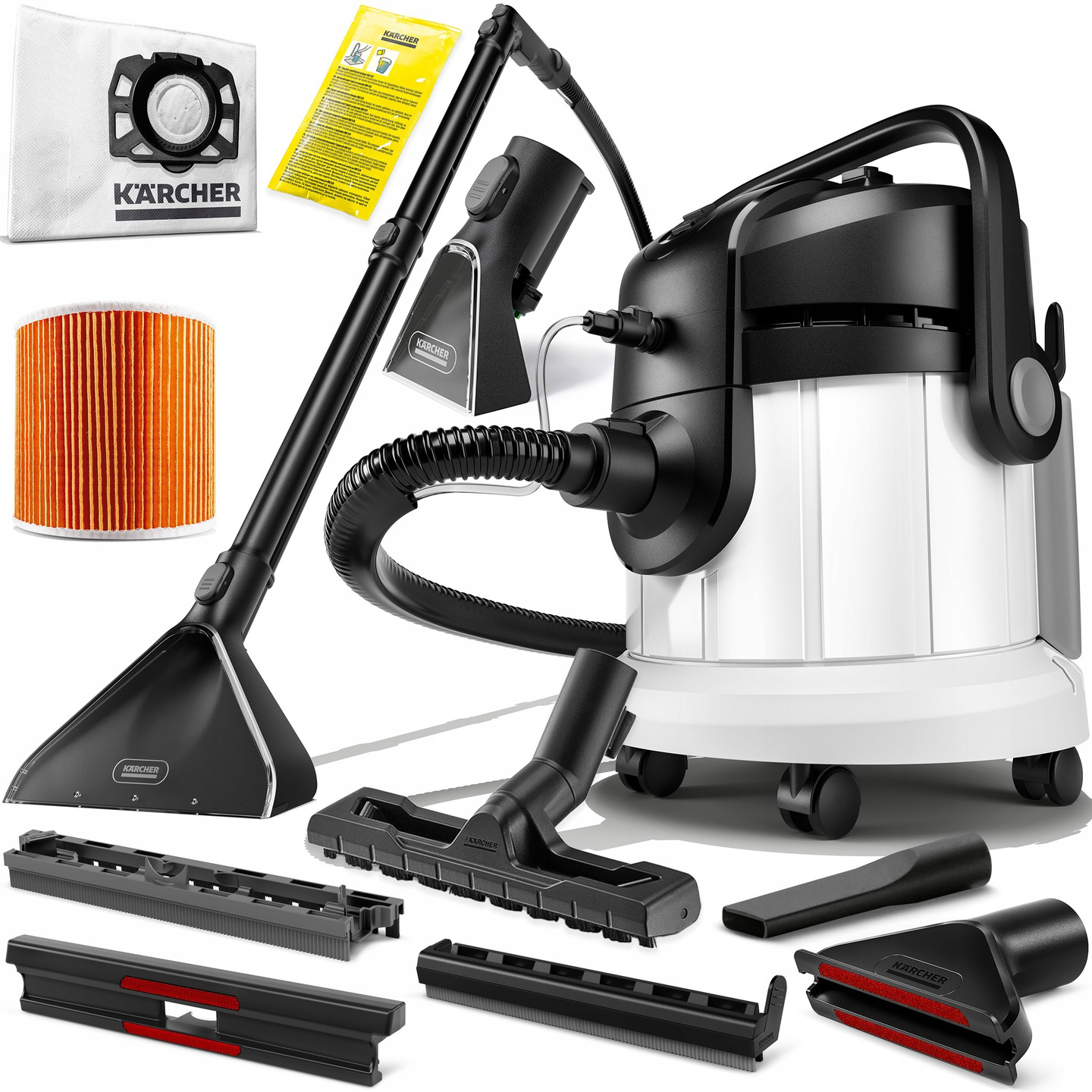 Karcher Se 4 Prací Vysávač Do Auta Sada Sáčok Na Čalúnenie