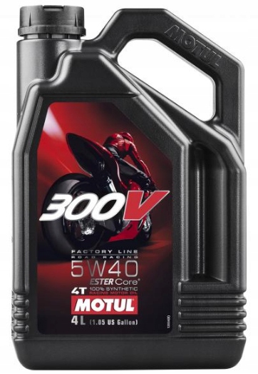 MOTUL 300V FACTORY LINE ROAD 5W40 4T MOTOCYKLI 4L