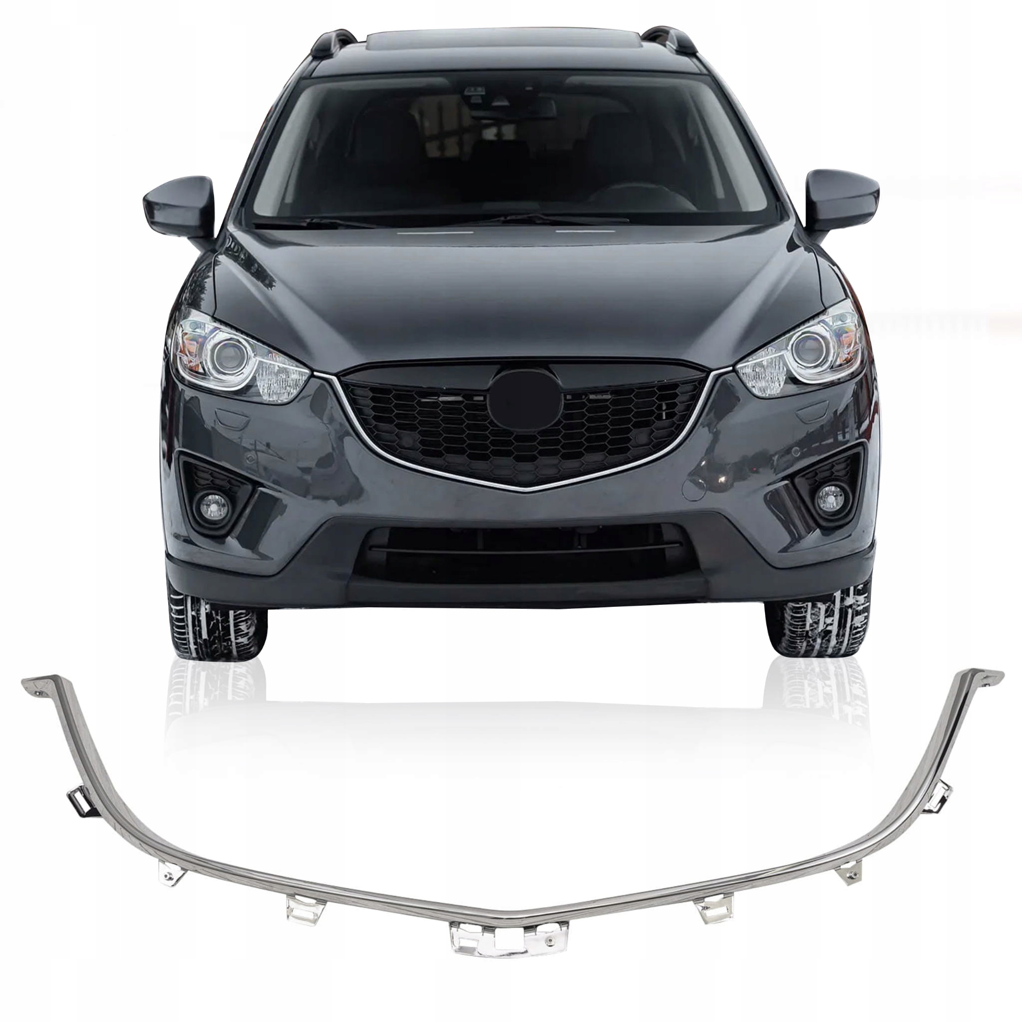 MAZDA CX-5 I 2012-2017 LISTWA GRILLA CHROMOWANA